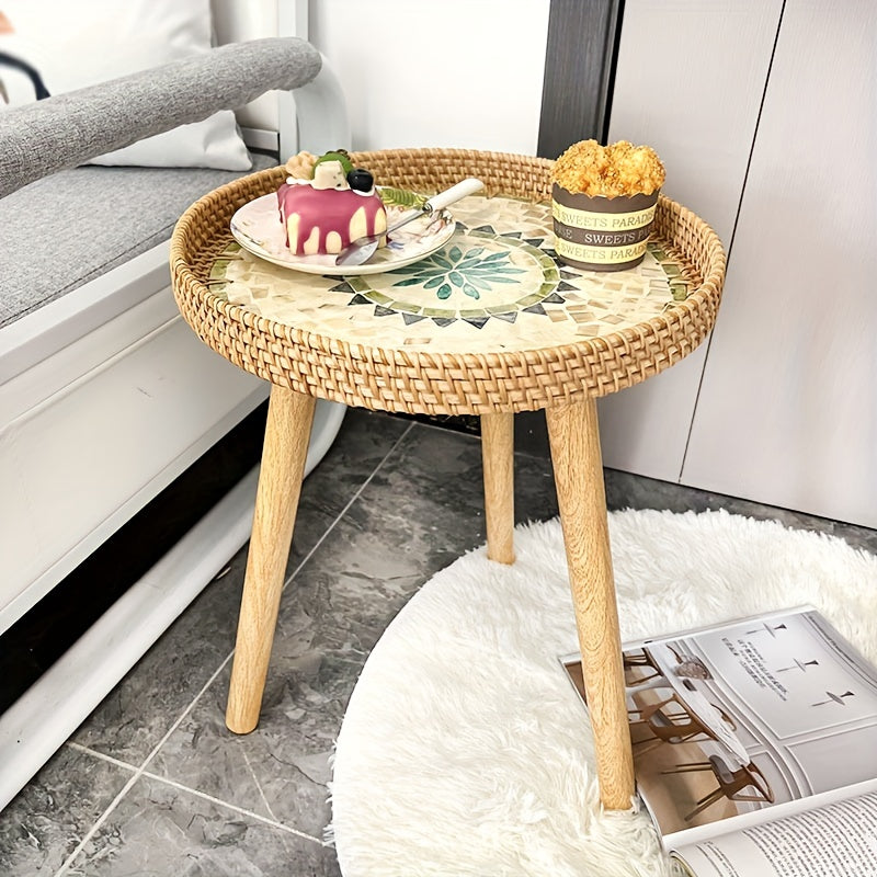 Rotan Bijzettafel Scandinavisch Design Elin