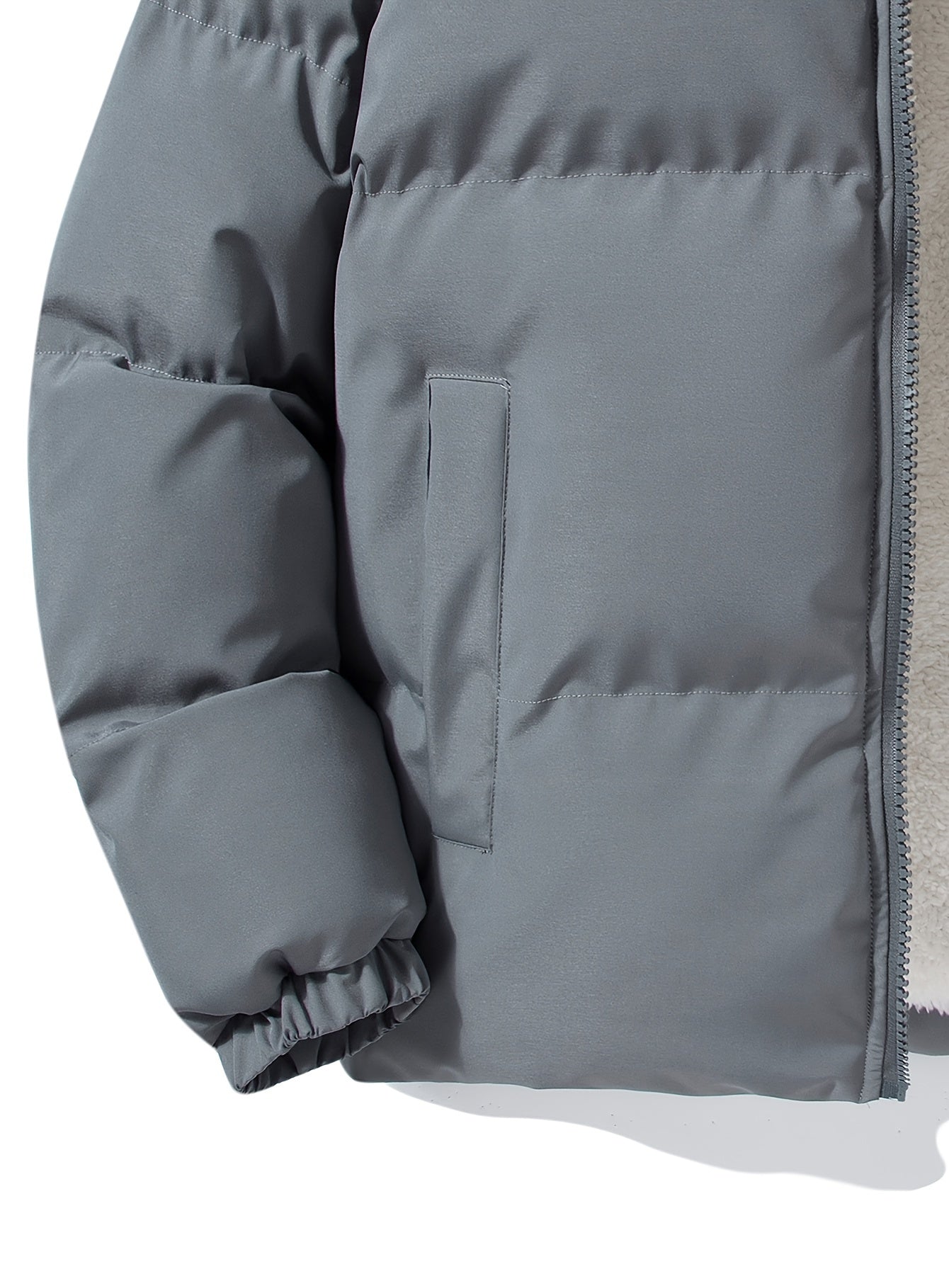 Thermische Jas voor Heren Fleece Lining Warmte Isolatie
