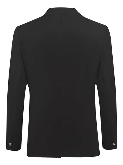 Colbert Heren Zwart Klassieke Stijl Lars