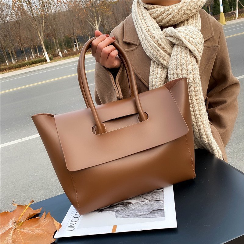 Dames Handtas Grote Inhoud Vintage Stijl - Mode Vibes