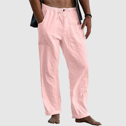 Marx – Casual Linnen Broek Voor Heren