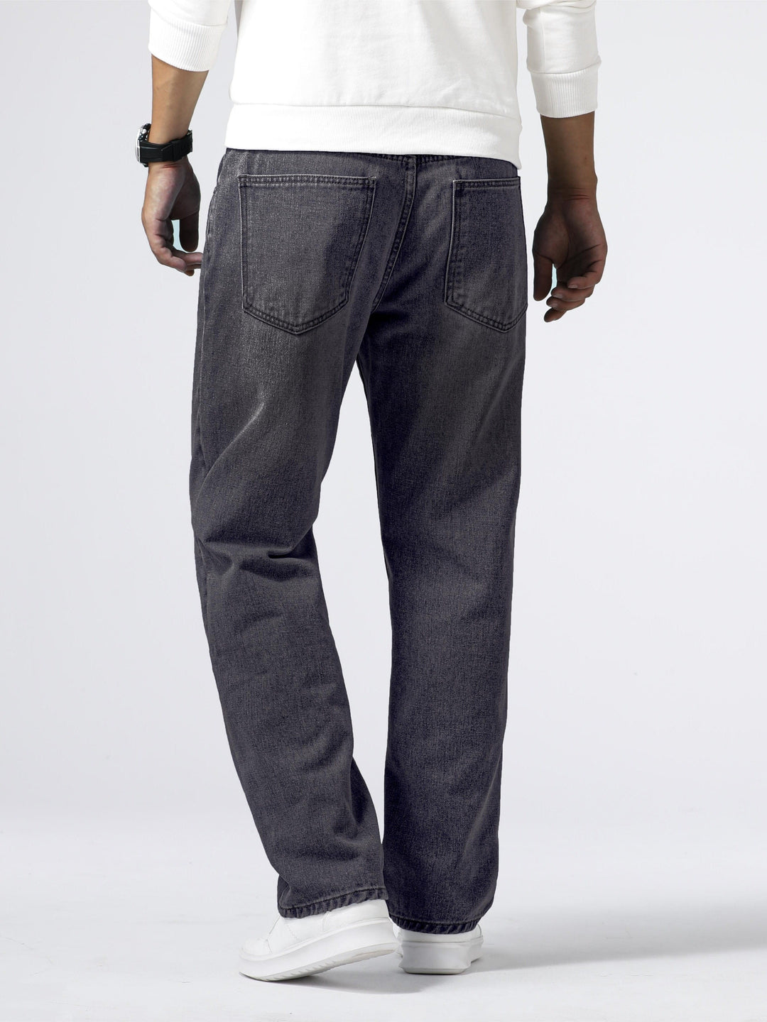 Heren Jeans Casual Street Style Blauw Milan