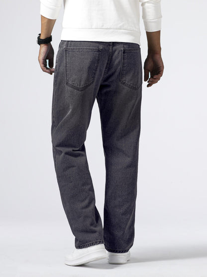 Heren Jeans Casual Street Style Blauw Milan