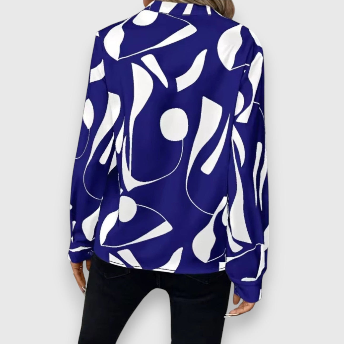 Dames Blouse Grafisch Patroon Regular Fit