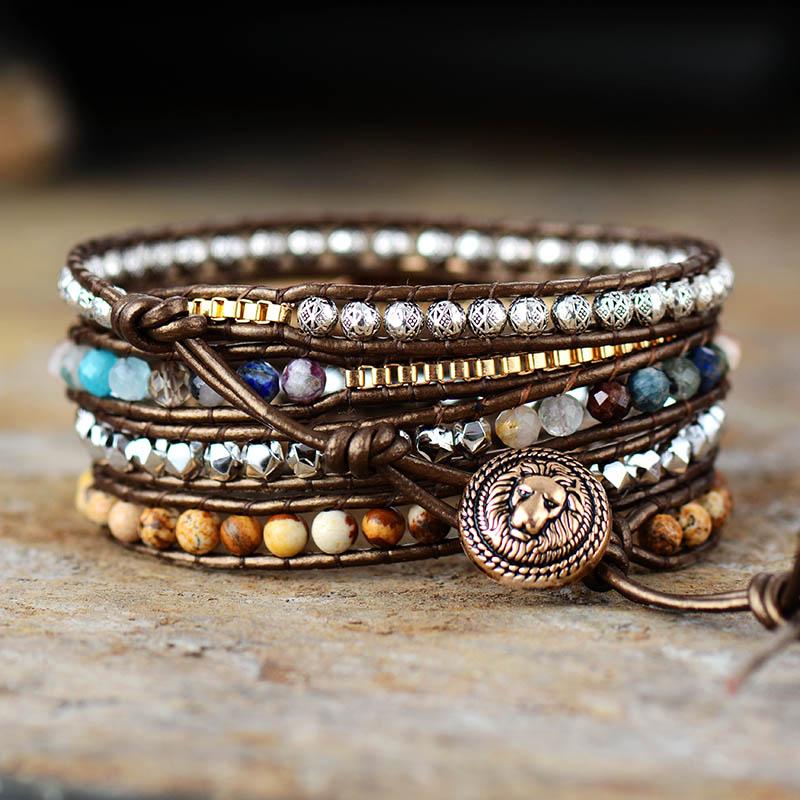 Aardende Armband Terran Harmony Natuursteen Edelsteen