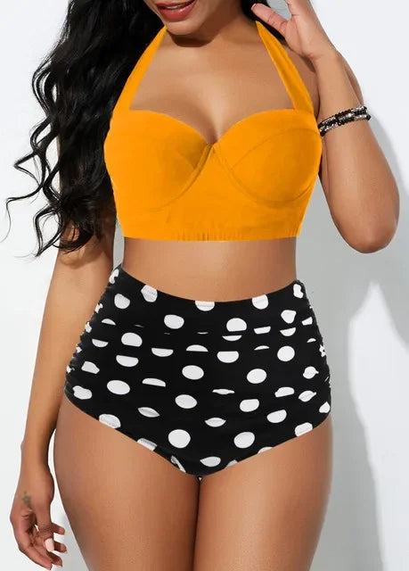 Plus Size Bikini Stijlvol & Vrolijk Badpak voor Dames