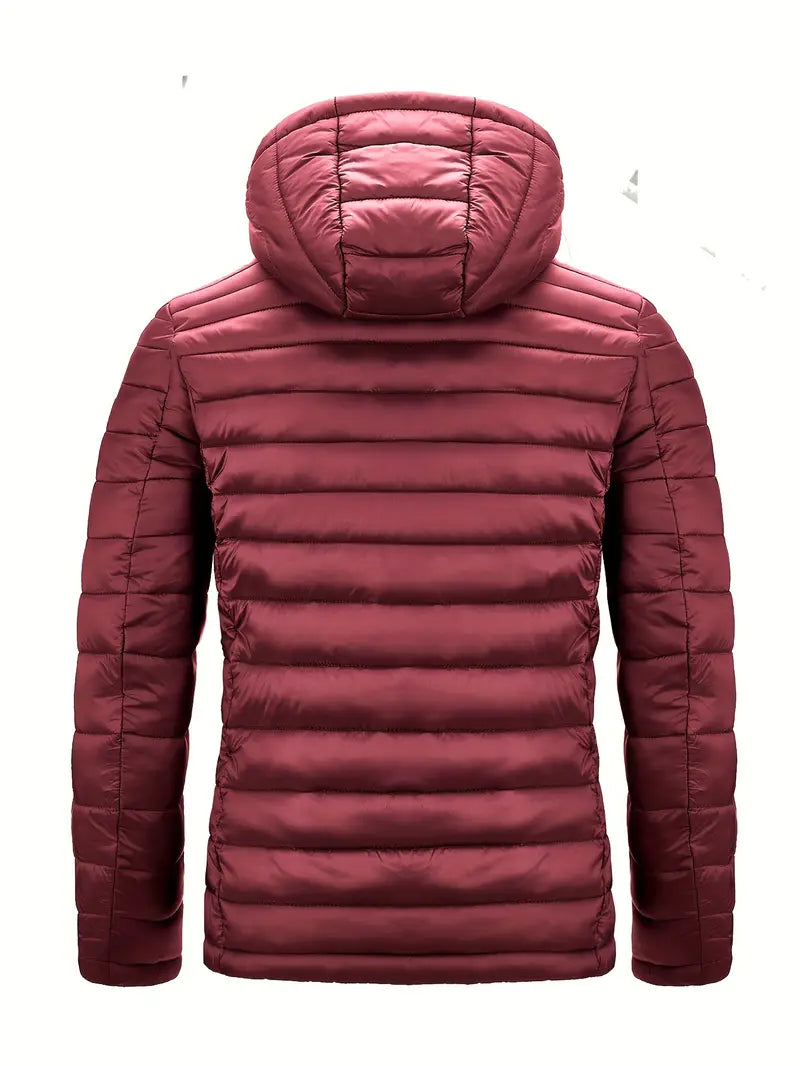 Dames Pufferjas Met Capuchon Warm en Waterdicht