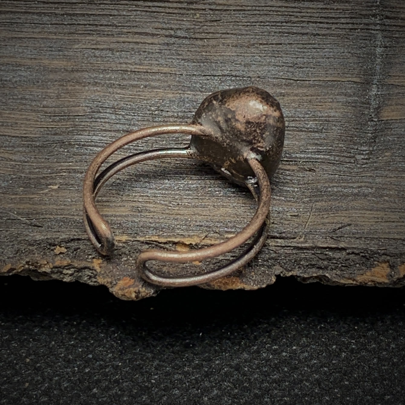 Natuurlijke Geboortesteen Ring Selina Zilver Kleur