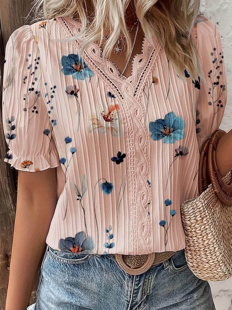 Vrouwelijke Blouse Trendy Veelzijdig Mode - Mode Vibes