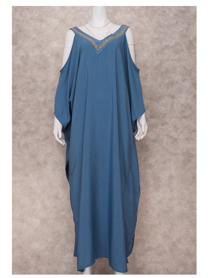 Jasmijn Kaftan Lange Stijlvolle Zomerjurk