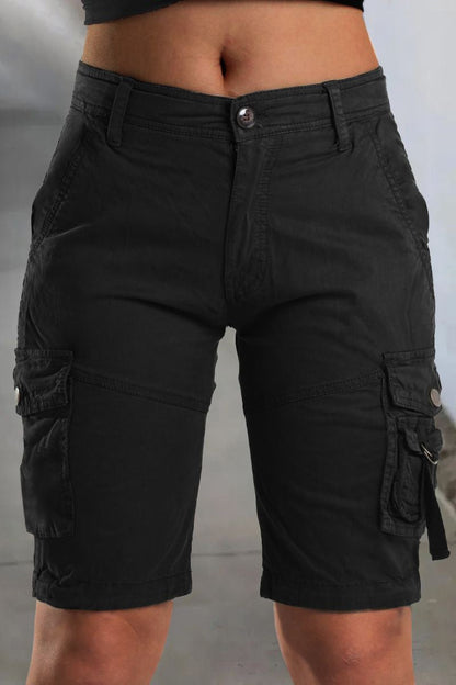Dames Cargoshorts Zakken Comfortabel Zomer