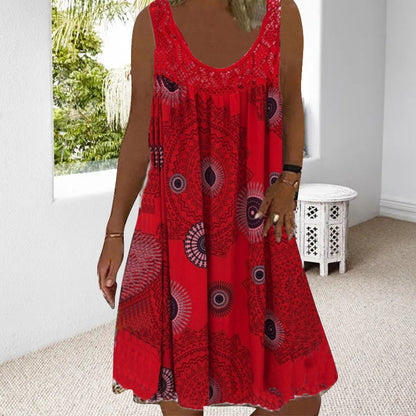 Mouwloze Zomerjurk Luchtig en Comfortabel