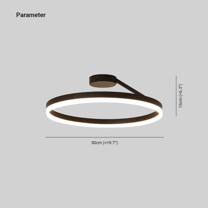 LED Plafondlamp Dimbaar Modern Design Luminara