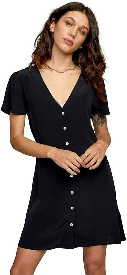 Elegante Avery Geweven Jurk voor Vrouwen