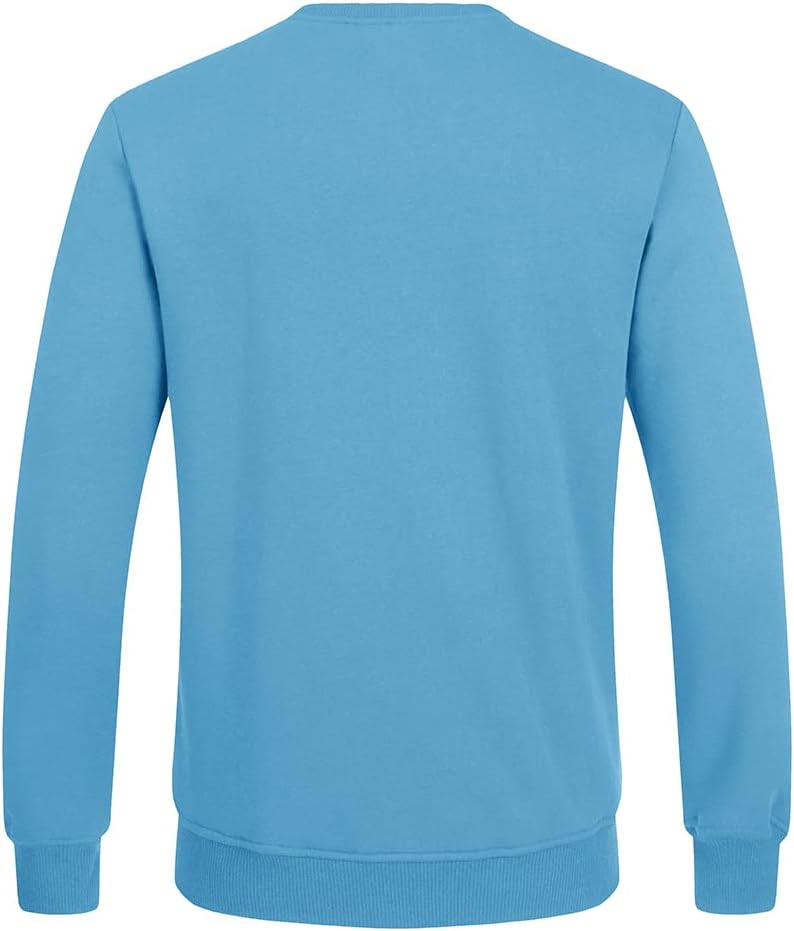 Heren Fleece Sweatshirt Zacht en Warm