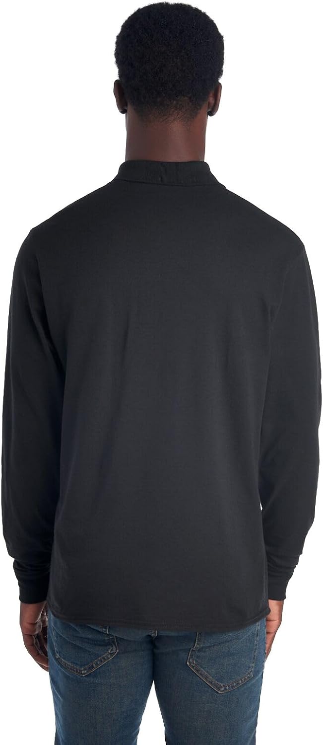 Heren Polo Lange Mouw Klassiek Casuel
