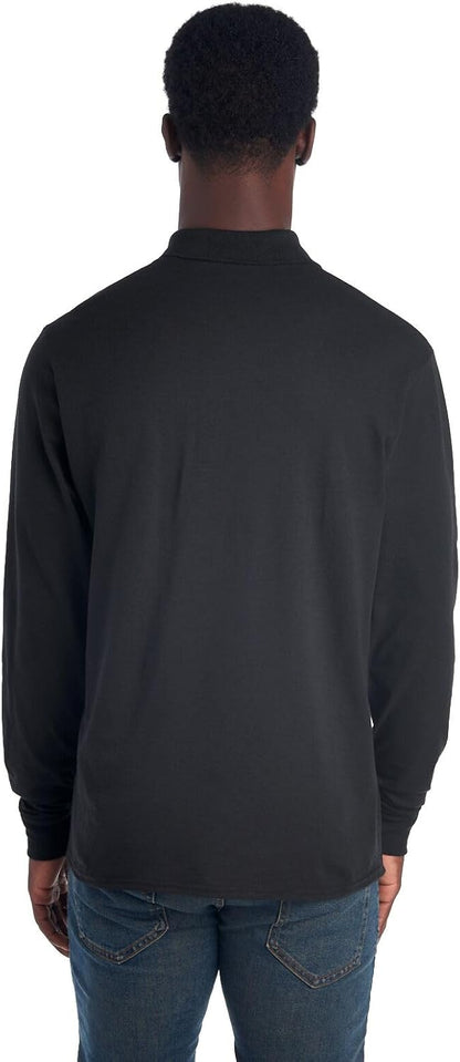 Heren Polo Lange Mouw Klassiek Casuel