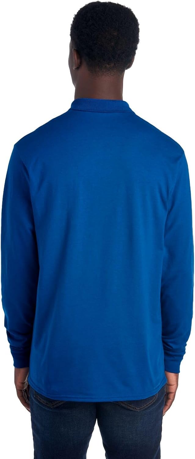 Heren Polo Lange Mouw Klassiek Casuel