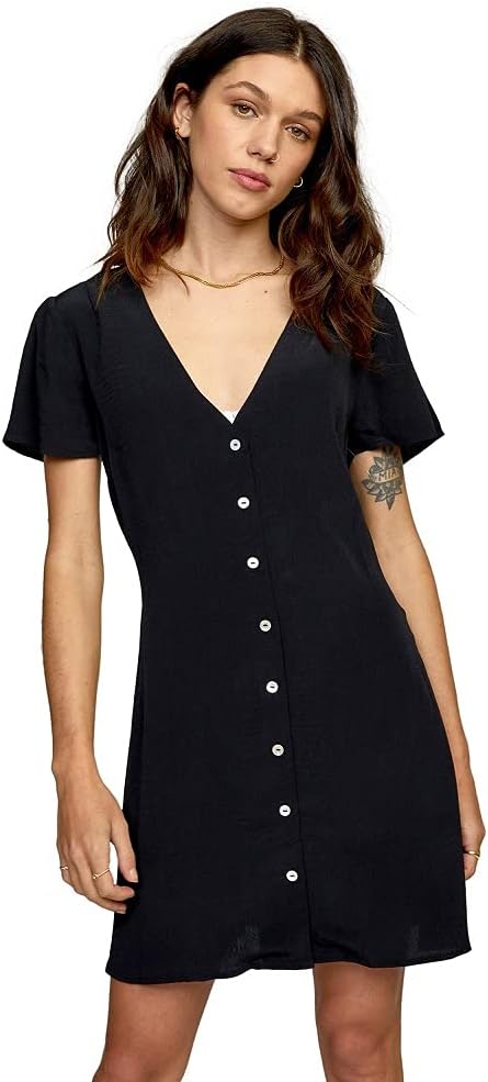 Elegante Avery Geweven Jurk voor Vrouwen