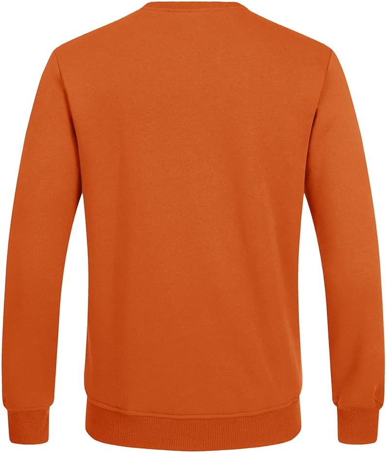 Heren Fleece Sweatshirt Zacht en Warm
