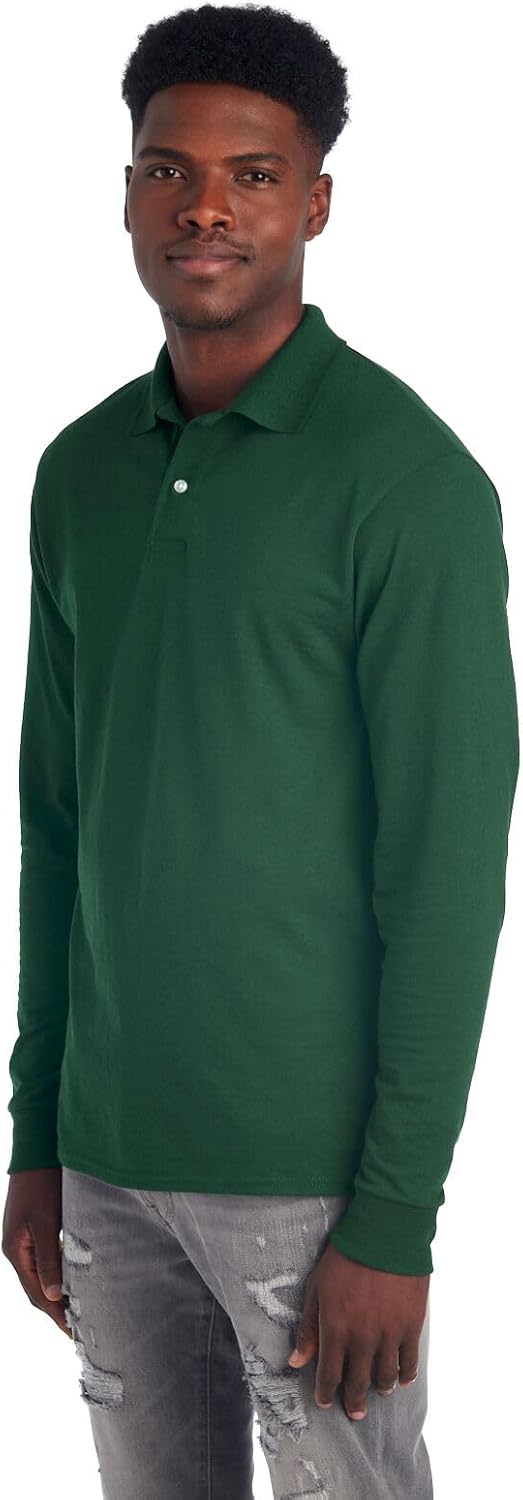 Heren Polo Lange Mouw Klassiek Casuel