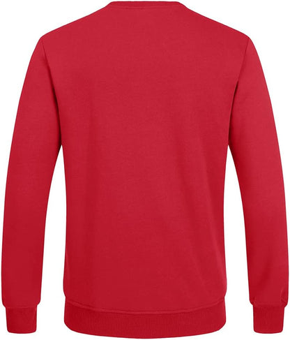 Heren Fleece Sweatshirt Zacht en Warm