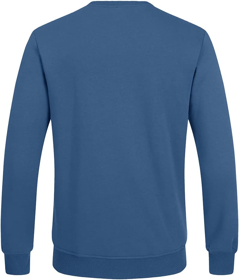 Heren Fleece Sweatshirt Zacht en Warm