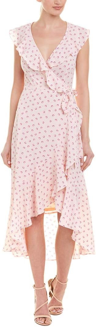 Verleidelijke Dames Gedrukte Chiffon Omslag Jurk