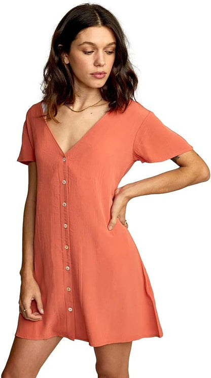 Elegante Avery Geweven Jurk voor Vrouwen