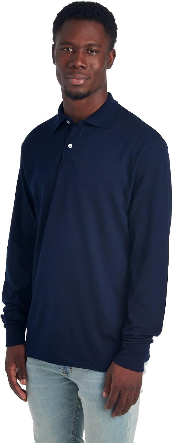 Heren Polo Lange Mouw Klassiek Casuel