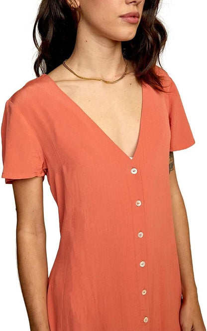 Elegante Avery Geweven Jurk voor Vrouwen