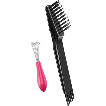 Haarborstel Set 2-in-1 Reiniging en Verzorging - Mode Vibes