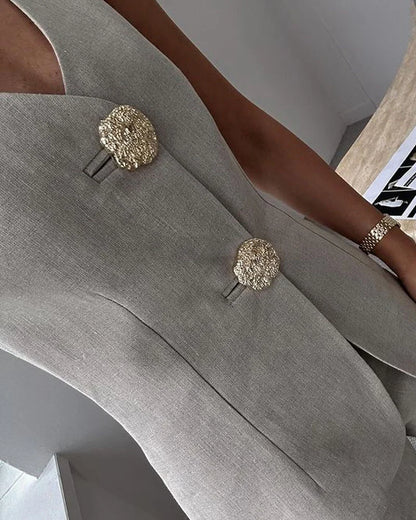 Eva | Gilet e abito senza maniche