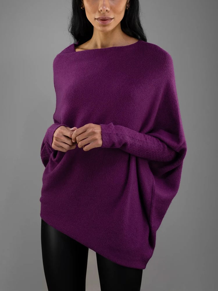 Dames Trui Off-Shoulder Trendy Casual