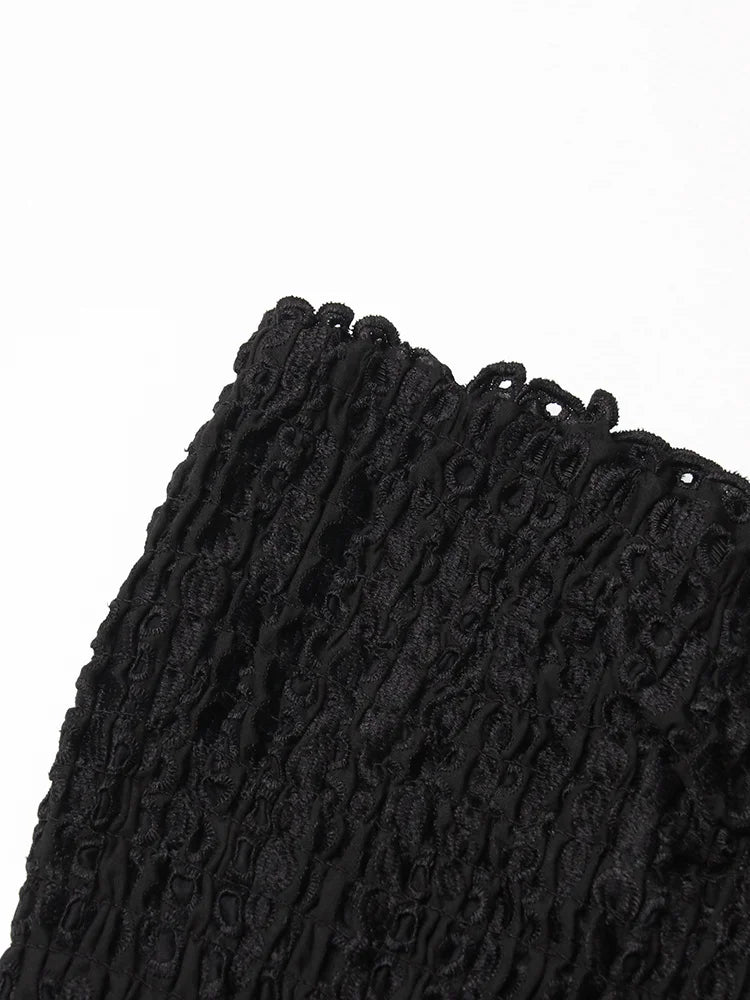 Mini Feestjurk Strapless Trendy Jurk voor Vrouw