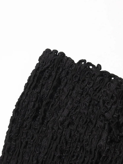 Mini Feestjurk Strapless Trendy Jurk voor Vrouw