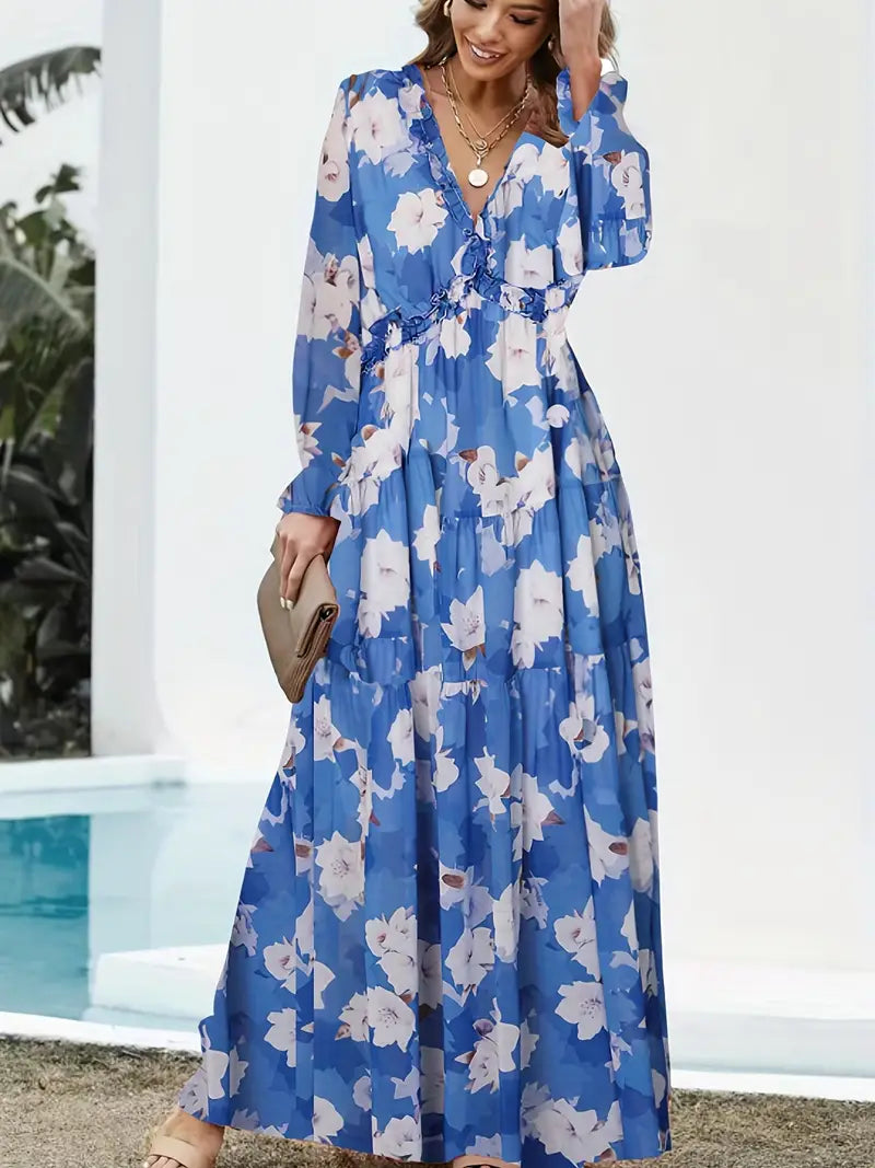 Elegante Maxi Jurk voor Vrouw Lange Jurk Zomer