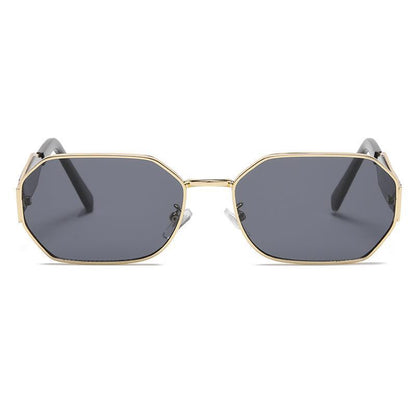 Dames Zonnebril Geometrisch Montuur Trendy Stijl
