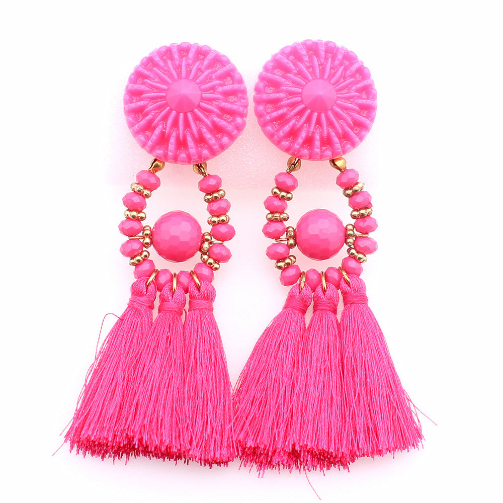 Dames Oorbellen met Kwastjes Trendy Statement Accessoires