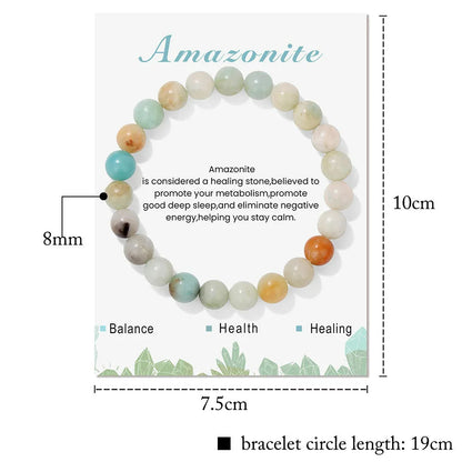 Kristal Armband Natuursteen Energie Sieraden Aria