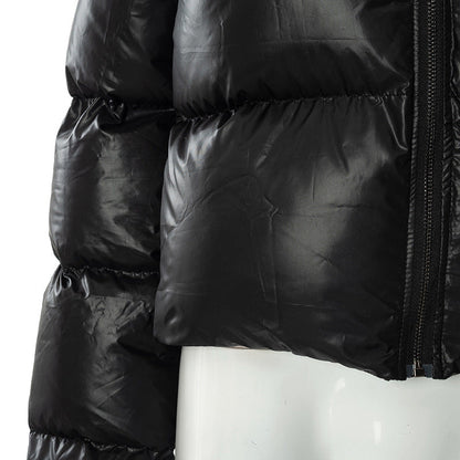 Dames Pufferjas Hoge Kraag Warm en Licht