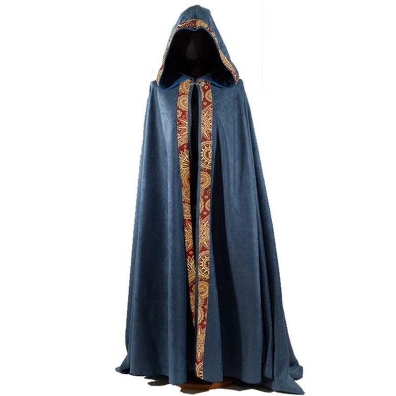 Dames Cape met Capuchon Middeleeuws Design