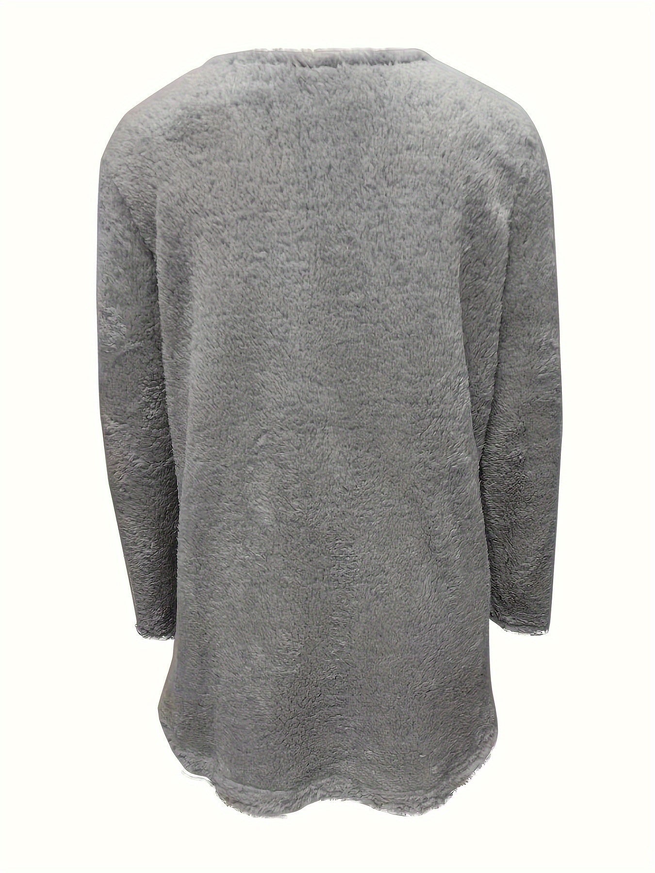 Zachte Fleece Sweatshirt met Luna Print