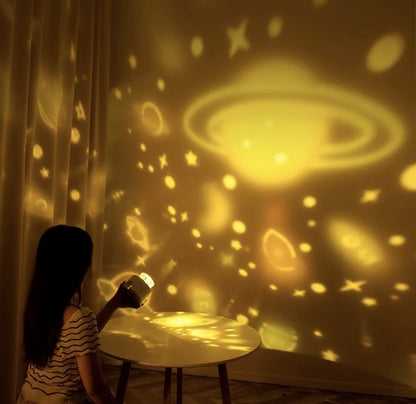 Sterrenhemel Projector met Bewegende Sterren en Maan
