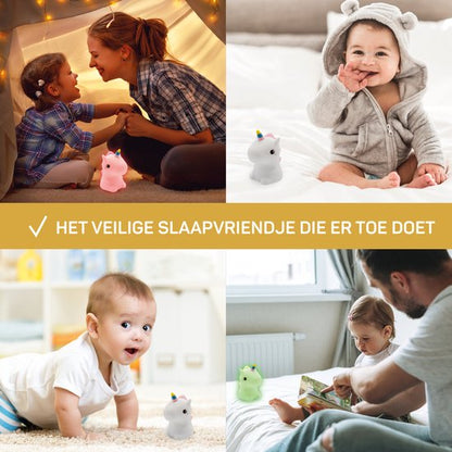 Eenhoorn Nachtlampje Klein en Schattig voor Kinderkamer