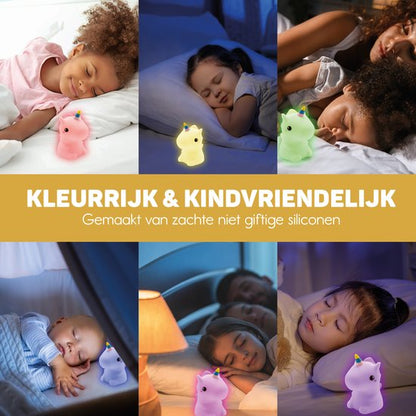 Eenhoorn Nachtlampje Klein en Schattig voor Kinderkamer