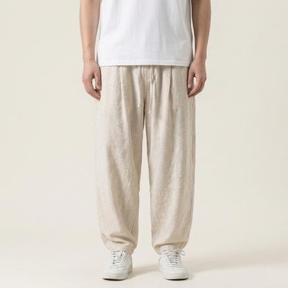 Sebastian | Lichtgewicht en stijlvolle linnen broek