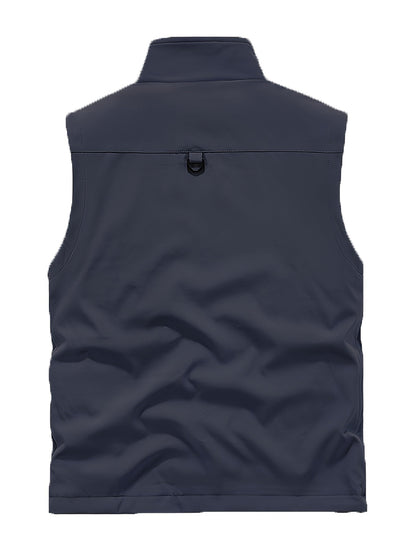 Nicolò | Gilet foderato in pile con tasche multiple