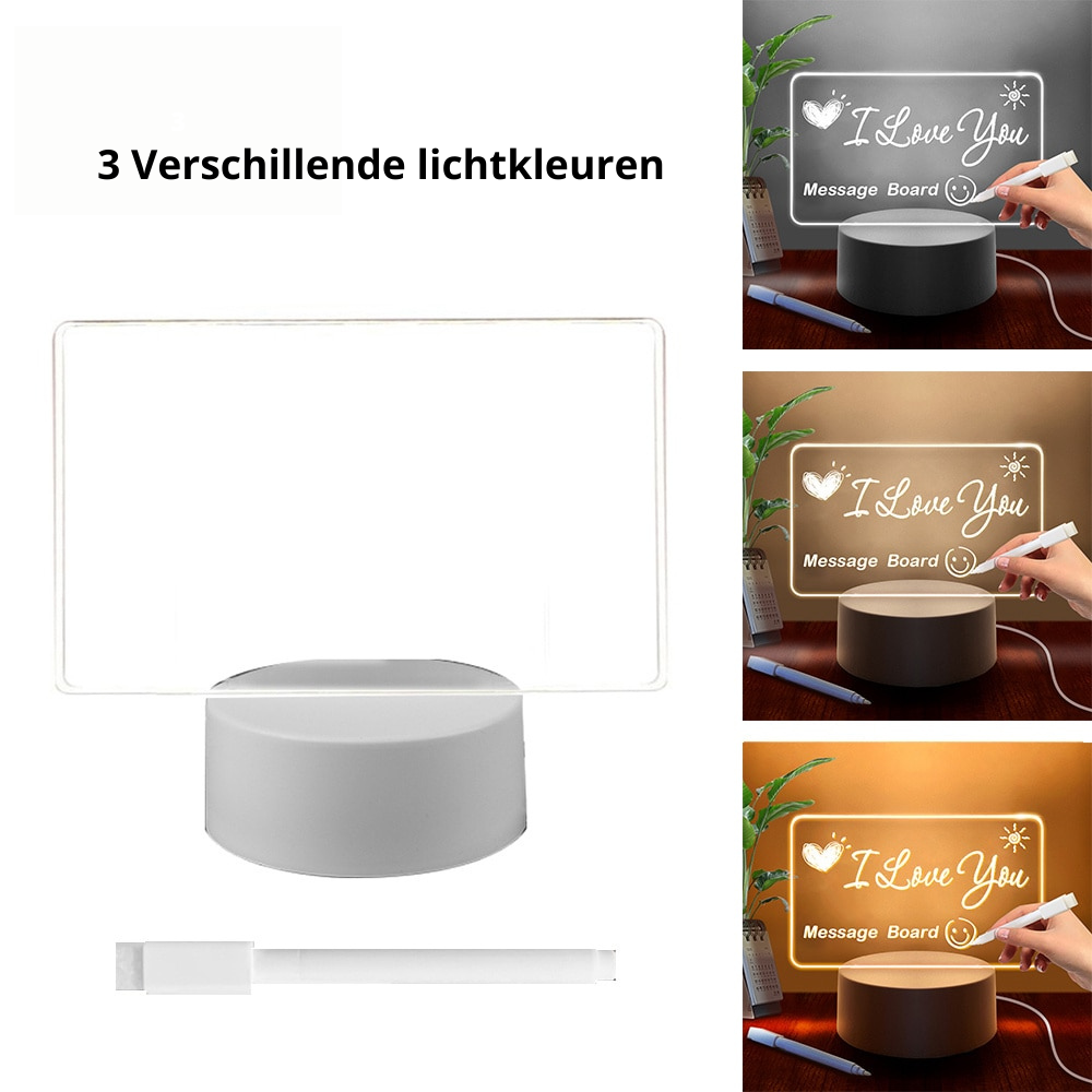 Nachtlamp Met Veranderbaar Design