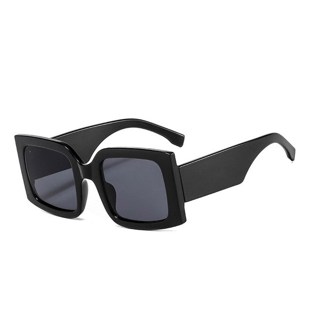 Dames Zonnebril Groot Statement Model Met Kleurrijk Frame